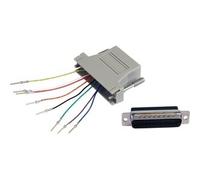 Startech Db25 To Rj45 Modular Adapter Serial Adapter Db-25 M Rj-45 F Convert A D
