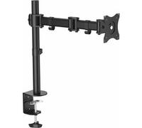 StarTech.com Desk Mount Monitor Arm for up to 34" (8 kg) VESA Compatible Displays - Articulating Pole Mount Single Monitor Arm - Ergonomic Height Adjustable Monitor Mount - Desk Clamp/Grommet