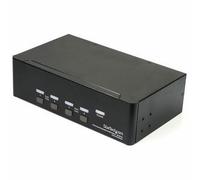StarTech.com 4-Port Dual DisplayPort KVM Switch - 4K 60Hz