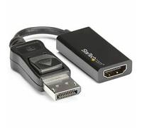 StarTech.com DisplayPort to HDMI Adapter - 4K 60Hz Active DP 1.4 to HDMI 2.0 Video Converter - DP to HDMI Monitor/TV/Display Cable Adapter Dongle - Latching DP Connector