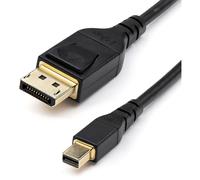 StarTech DP14MDPMM1MB 3ft (1m) VESA Certified Mini DisplayPort to DisplayPo