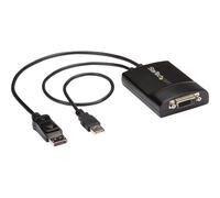 StarTech DP2DVID2 Active DisplayPort to DVI-D Dual-Link Adapter 2560x1600 USB Powered Black