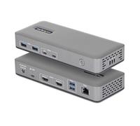 StarTech USB-C Docking Station, Dual 4K 60Hz HDMI MST Dock, 100W Power Delivery Laptop Charging, 1GbE, Driverless, Windows