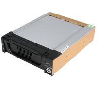 StarTech.com Black Aluminum 5.25in Rugged SATA Hard Drive Mobile Rack Drawer