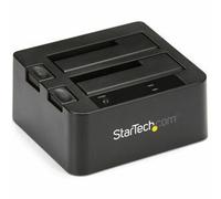 StarTech.com Dual-Bay USB 3.1 to SATA Hard Drive Docking Station, USB 3.1 (10 Gbps) Hard Drive Dock, External 2.5/3.5" SATA I/II/III SSD/HDD Docking Station, Hot-Swap Hard Drive Bay, Top-Loading