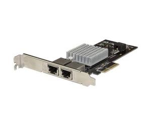Startech Dual Port Network Card 2-Port Pci Express 10Gbase-T / Nbase-T Ethernet