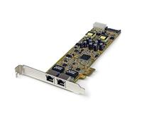 StarTech.com Dual Port PCI Express Gigabit Ethernet PCIe Network Card Adapter - PoE/PSE