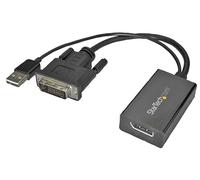 STARTECH - DVI-D to DisplayPort Adaptor with USB Power