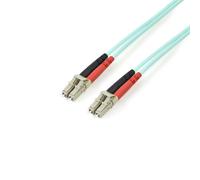 StarTech Fiber Optic Cable - 10 Gb Aqua - 50/125 - LSZH - LC/LC - 3 m