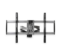 StarTech.com Full Motion TV Wall Mount - Heavy Duty Articulating TV Wall Mount Bracket for 32" to 75" (165lb/75kg) VESA Display - Universal Adjustable Tilt/Swivel Flat Screen Arm - Silver