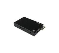 StarTech Gigabit Ethernet Copper-to-Fiber Media Converter SM LC 20 Km