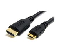StarTech.com 2m Mini HDMI to HDMI Cable with Ethernet - 4K 30Hz High Speed Mini HDMI to HDMI Adapter Cable - Mini HDMI Type-C Device to HDMI Monitor/Display - Durable Video Converter Cord