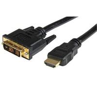 STARTECH HDDVIMM1M LEAD, HDMI A MALE-DVI D MALE 1M