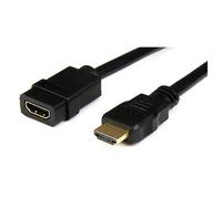 StarTech.com 2m (6ft) HDMI Extension Cable - HDMI Male to Female Cable - 4K HDMI Cable Extender - 4K 30Hz UHD HDMI Cable with Ethernet M/F - High Speed HDMI 1.4 Cable - HDMI Cord Extender