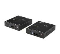 StarTech HDMI Over IP Kit, 1080p, Video Wall, Cat5e/6 (ST12MHDLAN2K) | Transmitter and receiver kit, RS232 control, Scalable distribution, Mobile app management
