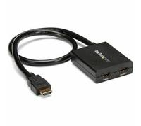 StarTech.com 4K HDMI 2-Port Video Splitter - 1x2 HDMI Splitter - Powered by USB or Power Adapter - 4K 30Hz
