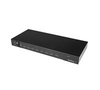 StarTech HDMI Splitter, 1 to 8, 4K 60Hz HDMI 2.0b, HDR, 7.1 Audio, 18Gbps | Simultaneous audio on all ports, Automatic EDID, Supports active cables/extenders, Eight displays, Surround