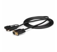 StarTech.com 10 ft HDMI to VGA Active Converter Cable - HDMI to VGA Adapter - 1920x1200 or 1080p