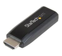 Startech Hdmi To Vga Converter With Audio Compact Adapter 1920X1200 1 X 19-Pin H