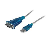 StarTech.com 1 Port USB to RS232 DB9 Serial Adapter Cable - M/M
