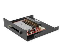 StarTech IDE to CompactFlash SSD Card Reader for 3.5in Bay (35BAYCF2IDE) | Internal CF SSD adapter, Bootable storage, Push-button ejector, Master/slave jumpers compliant, Hot-swap