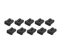 Startech Lc Sfp Dust Covers 10 Pack Fiber Optic Dust Caps Sfp Port Cover Support