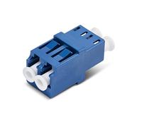 StarTech.com LCLCSMCOUPLER fibre optic adapter LC/UPC 1 pc(s) Blue, White