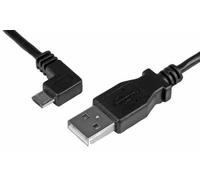 StarTech.com Micro-USB Charge-and-Sync Cable M/M - Left-Angle Micro-USB - 30/24 AWG - 1 m (3 ft.)