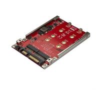StarTech M.2 to SATA Adapter for M.2 SATA SSDs, Dual Slot M2 Drive Host Adapt...