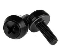 StarTech Mounting Screws CABSCREWSM5B M5 x 12mm - 100 Pack, Black