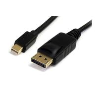 StarTech.com 6ft (2m) Mini DisplayPort to DisplayPort 1.2 Cable - 4K x 2K UHD Mini DisplayPort to DisplayPort Adapter Cable - Mini DP to DP Cable for Monitor - mDP to DP Converter Cord