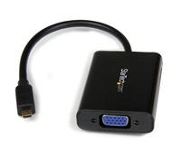 StarTech Micro HDMI to VGA Adapter, 1920 x 1080, Audio, M/F (MCHD2VGAA2)