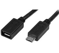 Startech - Micro Usb Extension Lead, Male To Female 0.5M