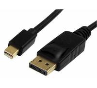 STARTECH - Mini DisplayPort 1.2 to DisplayPort Lead, 2m Black