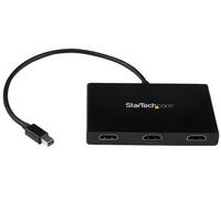 Startech Mini-displayport Male To 3-port Hdmi Female Multi-monitor Mst Hub