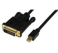 StarTech.com 6ft (1.8m) Mini DisplayPort to DVI Cable - Mini DP to DVI Adapter Cable - 1080p Video - Passive mDP 1.2 to DVI-D Single Link - mDP or Thunderbolt 1/2 Mac/PC to DVI Monitor