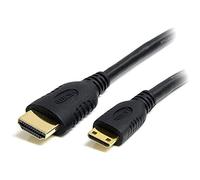StarTech Mini HDMI To HDMI Cable 50cm 4K 30Hz Ethernet HDACMM50CM