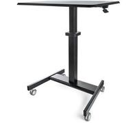 Startech Mobile Standing Desk Portable Sit-Stand Ergonomic Height Adjustable Car