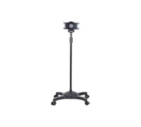 StarTech Mobile Tablet Stand With Lockable Wheels in Black Startech Black