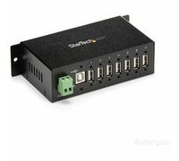 Startech Mountable Rugged Industrial 7 Port Usb 2.0 Hub Add 7 External Wall/Din