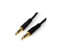 StarTech.com 3 ft Slim 3.5mm Stereo Audio Cable - M/M
