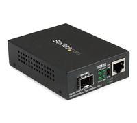 StarTech.com Gigabit Ethernet Fiber Media Converter with Open SFP Slot