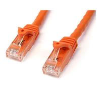 StarTech Cat6 Patch Cable With Snagless RJ45 Connectors 1M Orange