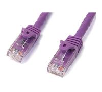 StarTech CAT6 Ethernet Cable N6PATC2MPL - 2m Purple, Gigabit UTP RJ45, 100W PoE, Fluke Tested