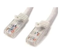 StarTech.com 3m CAT6 Ethernet Cable - White CAT 6 Gigabit Ethernet Wire -650MHz 100W PoE RJ45 UTP Network/Patch Cord Snagless w/Strain Relief Fluke Tested/Wiring is UL Certified/TIA