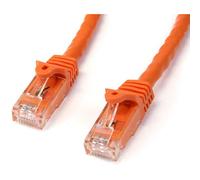 StarTech N6PATC5MOR 5m Orange Snagless Cat6 UTP Patch Cable - ETL ...