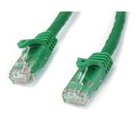 StarTech.com 7m CAT6 Ethernet Cable - Green CAT 6 Gigabit Ethernet Wire -650MHz 100W PoE RJ45 UTP Network/Patch Cord Snagless w/Strain Relief Fluke Tested/Wiring is UL Certified/TIA