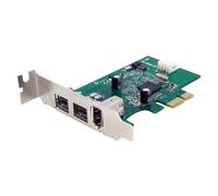 StarTech PEX1394B3LP 3 Port 2b 1a Low Profile PCI-E 1394 FireWire Adapter