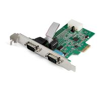 StarTech PEX2S953 2-port PCI Express RS232 Serial Adapter Card - PCIe RS232
