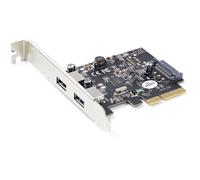 StarTech PEXUSB312A3 2-Port USB PCIe Card with 10Gbps/port - USB 3.1/3.2 Ge